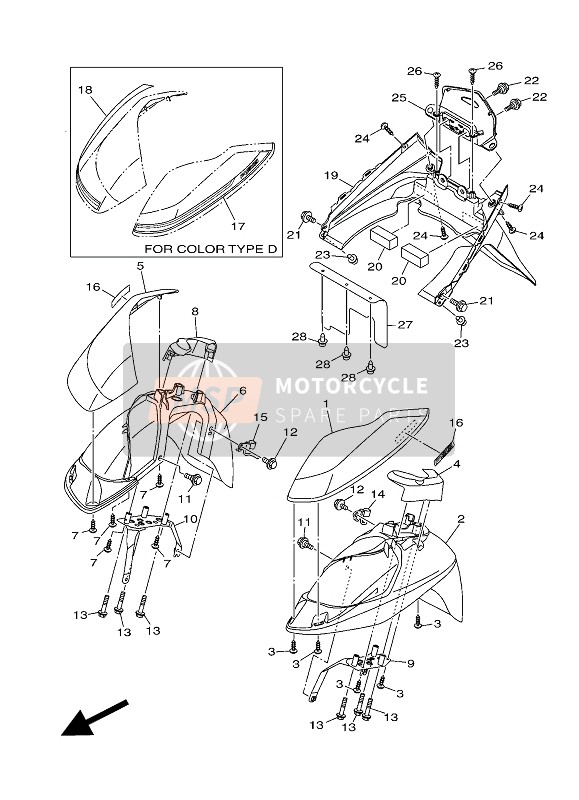 2CMF15780000, Emblem, Yamaha, 0